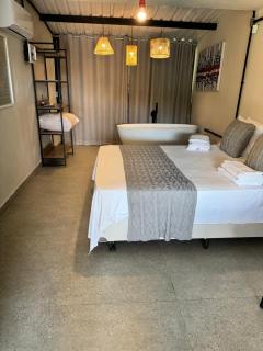 Micro casa quintal privativo, banheira de imersão - 8
