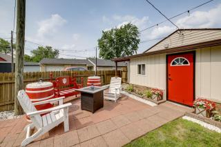 1 Mi to IU Hoosier Home with Fire Pit and Fenced Yard - Bloomington - 8