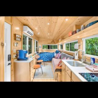 Serene Blue Ridge Mountain Stay in Luxe Tiny Home - Avon - 7