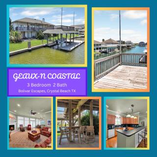 Geaux-N Coastal Bolivar Escapes - Crystal Beach - 0