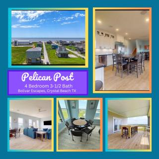 Pelican Post Bolivar Escapes - Crystal Beach - 0
