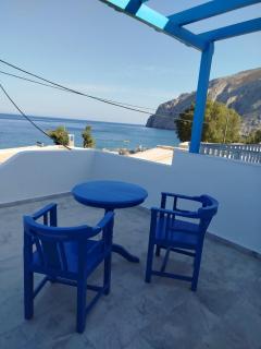 WHITE & BLUE Kamari - Kamari - 0