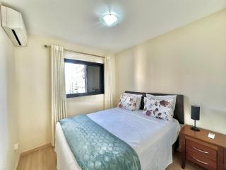 Flat Residencial Moema garagem internet limpeza e sacada - São Paulo - 0