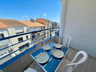 Studio-mezzanine agréable à 150m de la plage, quartier Arago, balcon-terrasse, animaux acceptés - FR-1-92-566 - Les Sables-dʼOlonne - 5