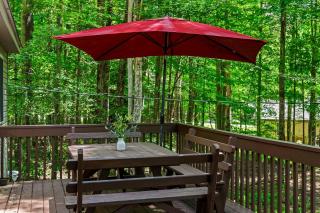 Tawny and Peaceful Game Room Firepit PatioDeck Workspace - Arrowhead Lake - 5