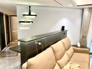 20 million luxury three-bedroom smart home, large projector, cooking, Zhujiang New Town CBD, Canton Fair, Guangzhou Tower, Tianhui Shopping District, IGC, family travel, Liede subway station - Canton - 8