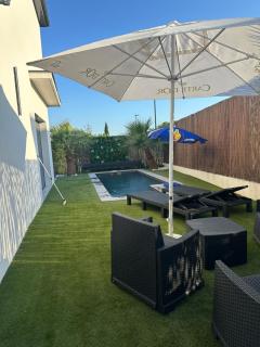 Villa avec piscine - Pomérols - 2