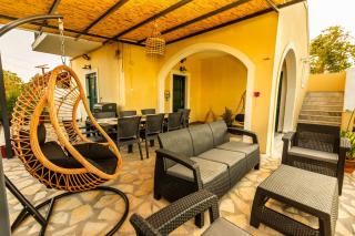 Blue wave beach villa with pool 100m from the beach - Karousádes - 3