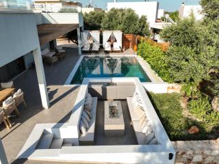 Villa Mourelo luxury villa in chania with private pool jacuzzi - Chania - 6