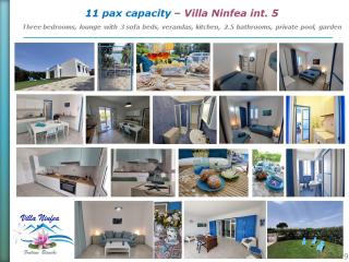 Pool Seaside Relais - VILLE Ninfea, Marea, Rosa e Cassiopea - Fontane Bianche - 1