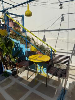 2-Bedroom Blue & White House with Garden and Beach - Plataniás - 7
