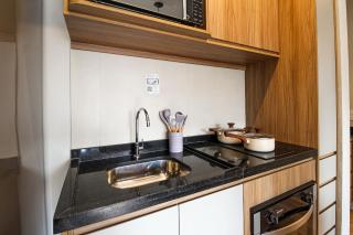 SBK602 - Studio de Luxo no Brooklin (170m Metrô) - São Paulo - 3