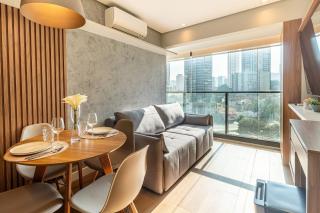 SBK602 - Studio de Luxo no Brooklin (170m Metrô) - São Paulo - 1