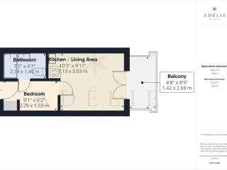 Studio idéal, pieds des pistes, parking inclus - FR-1-398-576 - Montvalezan - 3