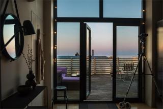 Beautiful flat with sea view & roof terrace - Kivik - 0