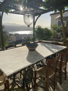 A panoramic Aegean Hideaway with pool in Ano Vathi, Samos - Vathý - 6