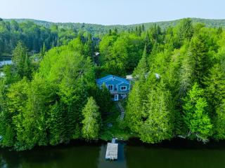 Le Chalet Bleu, spa au bord du lac - Saint Adolphe D'Howard - 9