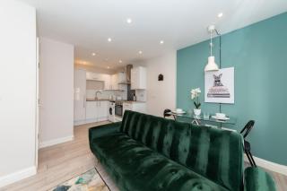 IBEX HOUSE Free Parking 2 Beds Central Fully Equipped Apartment - Reading - 2