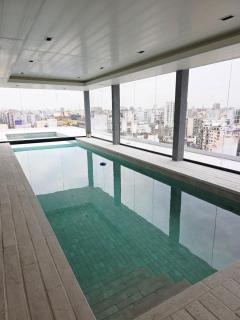 Modern apartment with balcony and heated pool - Buenos Aires - 0