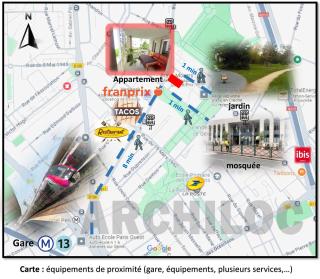 CosyHome in Paris, gare et terrasse - Gennevilliers - 1