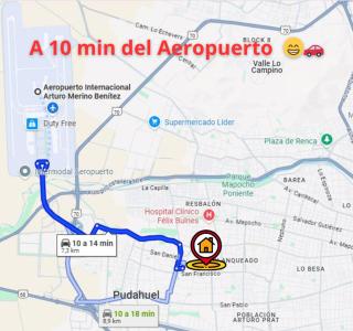 Casa Rogiel-tr4slado desde el Aeropuerto incluido horario definido - Santiago - 5