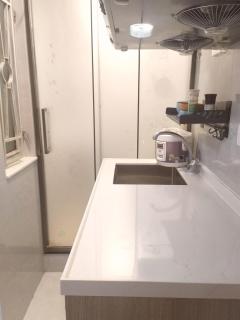 Entire space with kitchenette for cooking WiFi washing machine refrigerator - Hong Kong - 4