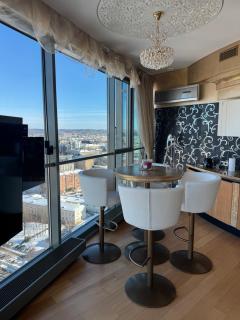 Helios Extra Luxury Jacuzzi apartment in Vilnius skyscraper 20 floor - Vilnius - 8