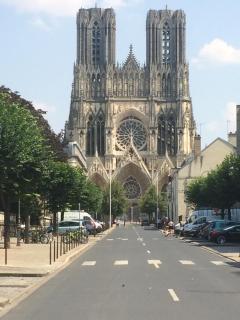 Le cosy marnais, centre ville, vue cathédrale - Reims - 7