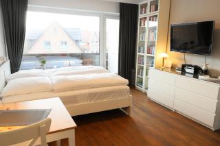 Helle, 1- Zimmer Appartement mit Doppelbett - Westerland - 7