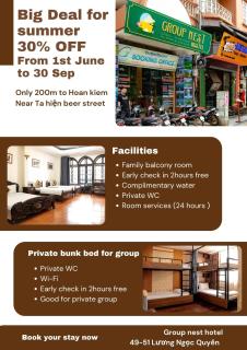 Group Nest Hotel - Hanoi - 9