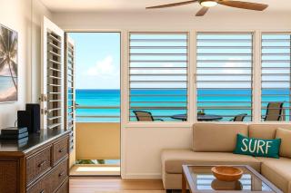 KBM Resorts FREE CAR Napili Bay Oceanfront Stunning Studio Villa Turtle views NAB-107 - 7