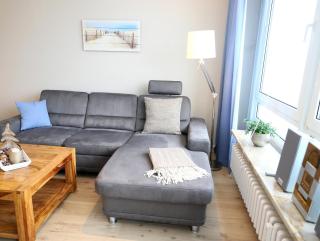 Im Zentrum von Westerland gelegene Ferienwohnung mit Westbalkon und schönem Ausblick - Westerland - 0