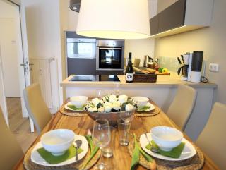 Im Zentrum von Westerland gelegene Ferienwohnung mit Westbalkon und schönem Ausblick - Westerland - 7