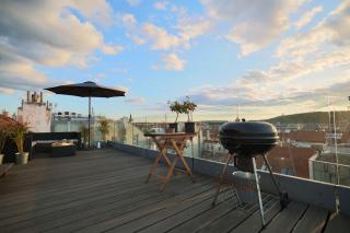 Designer Loft in the City Center with Terrace Views - 5