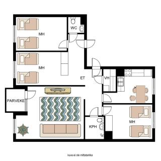 Mäntymetsä - 3 bedroom, 2 bathroom, parking & wifi - Harjavalta - 7