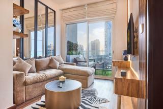 Cozy 1BR Vera Tower with Amazing Burj Khalifa View - 9