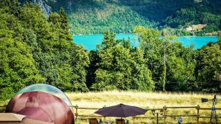 BULLE TEXAS - LUXE et SPA - Vue lac Aiguebelette - Novalaise - 1