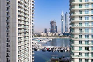 2 BR, private beach access, sea view, Emaar beach front - 8