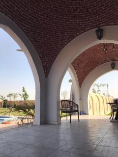 استراحة ريفية بحمام سباحة وملعب بمزرعة ريف العاشر - Madinat Al Ashir min Ramadan - 4