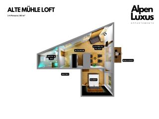 ALTE MÜHLE LOFT - an AlpenLuxus Appartement, Tyrol - Brixlegg - 9
