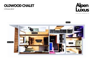 OLDWOOD CHALET with Balcony & Car Park - an AlpenLuxus Appartement, Zillertal - Fügen - 9