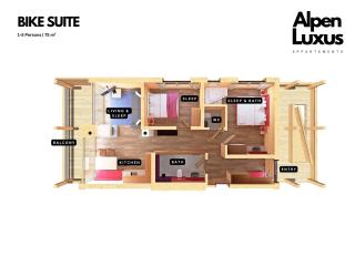 SportLodge' BIKE SUITE with Pool, Whirlpool & Sauna - an AlpenLuxus Appartement, Zillertal - Kleinboden - 9