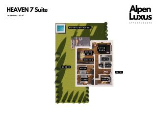 HEAVEN 7 SUITE with Private Whirlpool & Garden - an AlpenLuxus Appartement, Zillertal - Fügen - 9