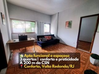 Apto Aterrado 3 quartos próx da CSN Conforto VR RJ - Volta Redonda - 9