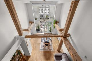 Central Loft by the Canal, High Ceiling & Balcony! - Car Available - Trondheim - 0