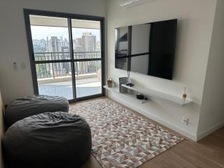 Apt 70m, 2WC, AR, CHURRASQUEIRA, PS5, VAGA e METRO - São Paulo - 0