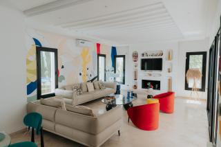 Dar Lily-Luxury & Design 4BDR Villa with Pool in Hammamet-5mn to Beach, The sindbad hotel - Hammamet - 9