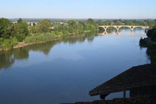 CÔTE GARONNE le BALCON DES DAMES -hôtel et restaurant- Tonneins Fauillet Marmande - vue panoramique bord de Garonne chambres climatisées - Tonneins - 6