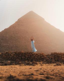 Full Moon pyramids view - Il Cairo - 2
