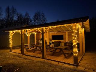 3 room guesthouse, kitchen, gym, pool - - 7